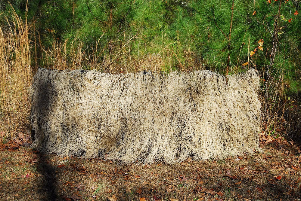 Ghillie Turkey Blind Cover decoy-ready option supports scouting