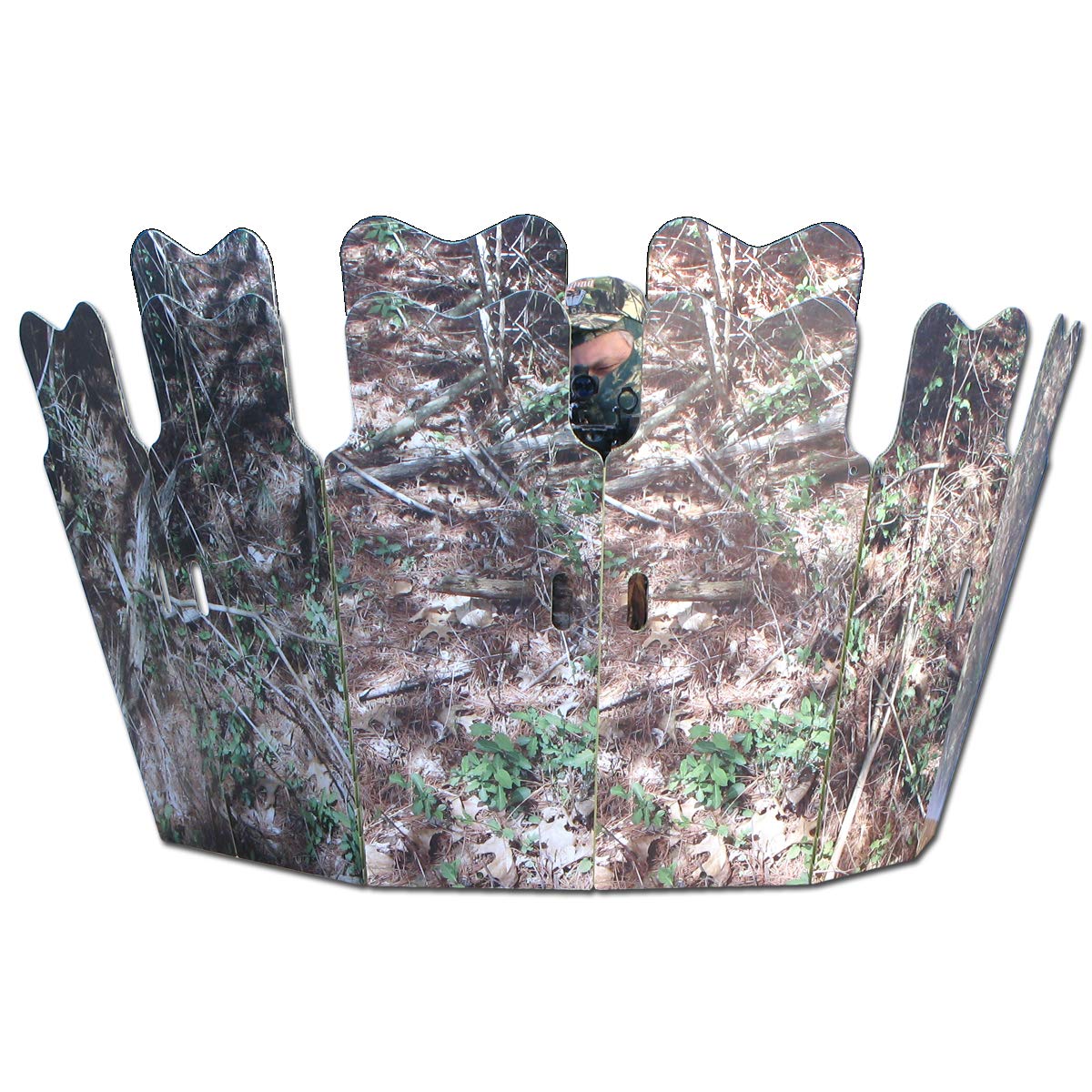 GhostBlind multipurpose coverage extenders suit hunting, wildlife photography, and wheelchair use