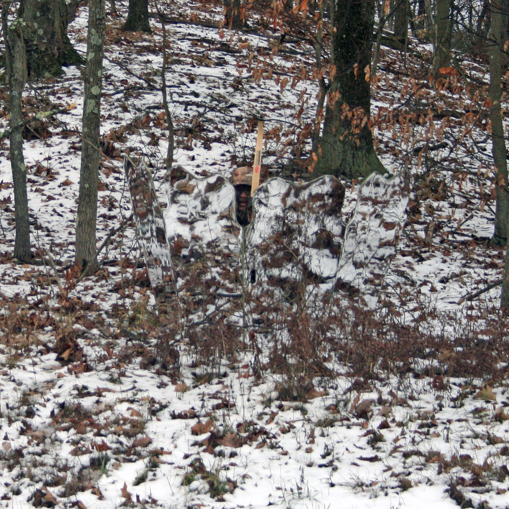Extenders expand field visibility and shooting space for uneven terrain.