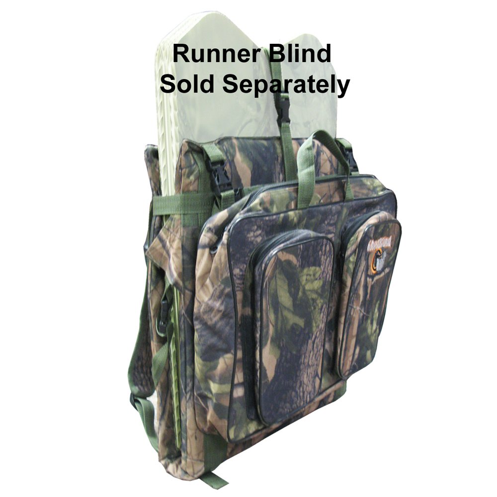 GhostBlind Runner Pack-N-Rest detachable pouch with quick-access storage
