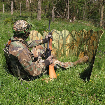GhostBlind Runner Pack-N-Rest water-resistant fabric for outdoor protection