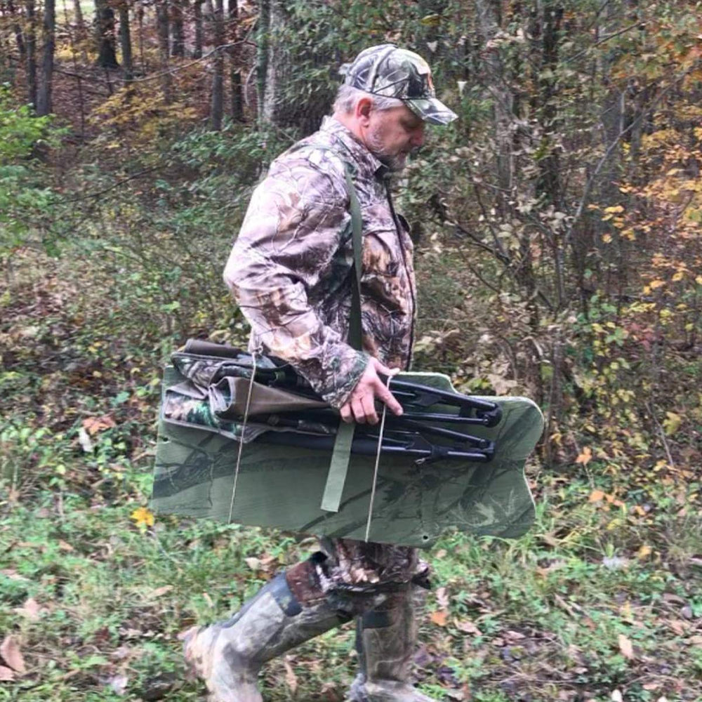 GhostBlind Phantom reflection view demonstrates ground-focused camouflage panels