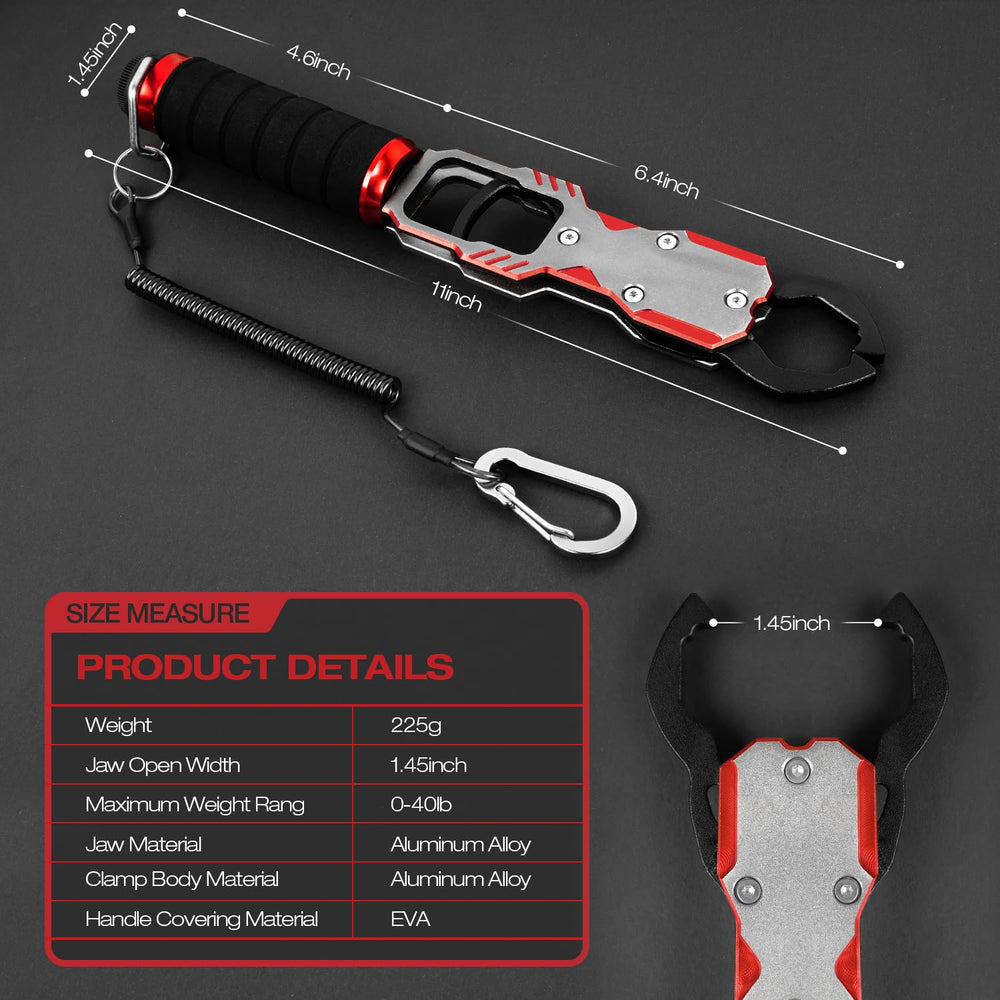 Non-slip grip with wrist strap loop on Ghosthorn gripper