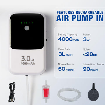 Lid with dedicated tube hole and side pump storage