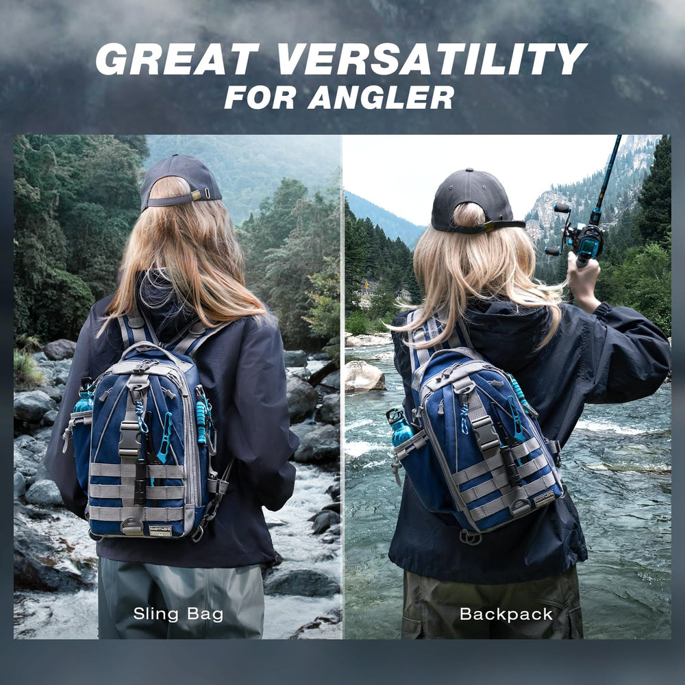 Ghosthorn adjustable shoulder straps provide customizable comfort for trips.