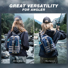 Ghosthorn adjustable shoulder straps provide customizable comfort for trips.