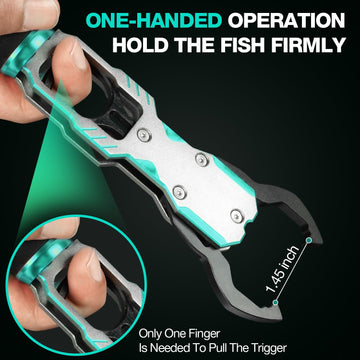 Corrosion-resistant aluminum fish gripper