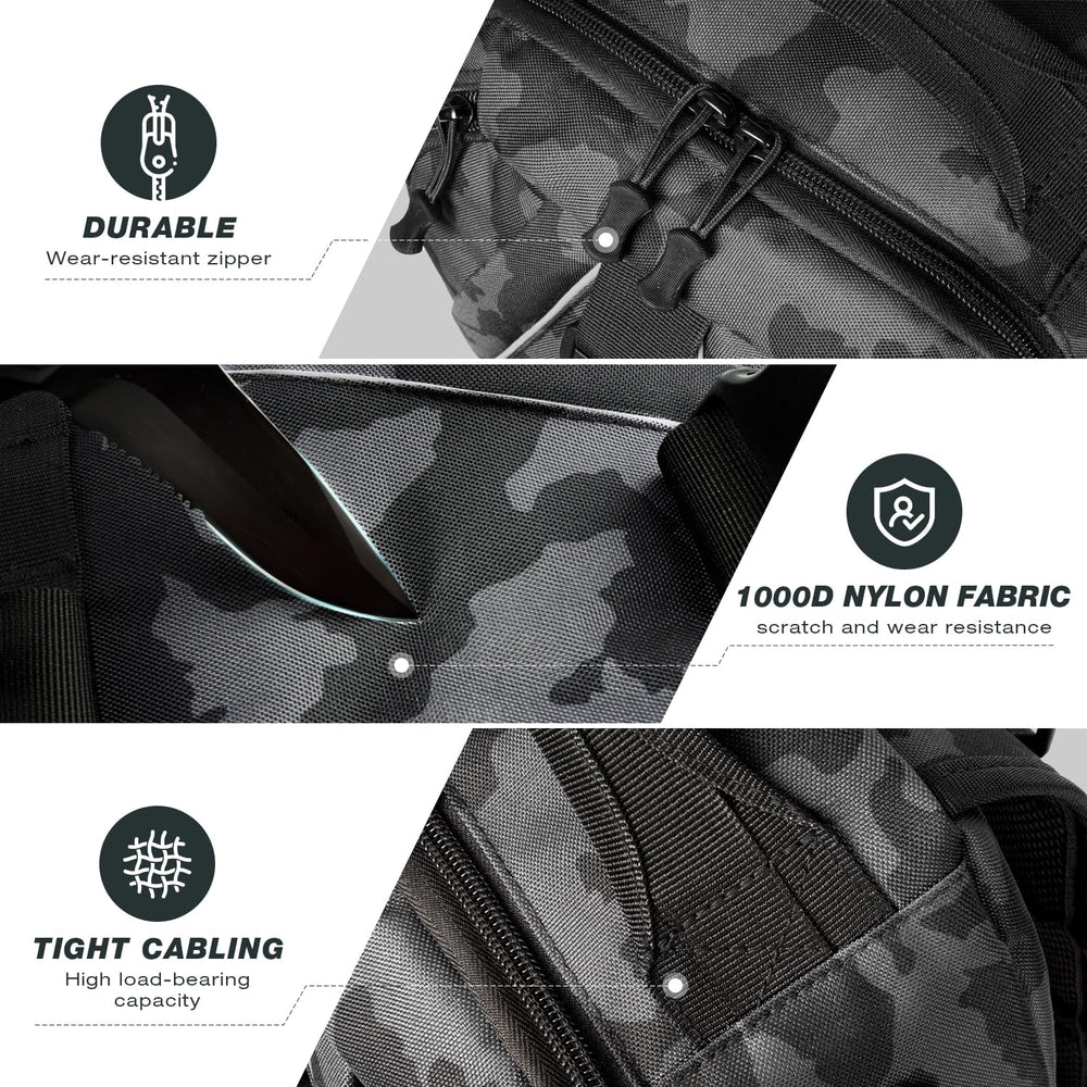 Ghosthorn fishing backpack adjustable straps offer flexible carry options