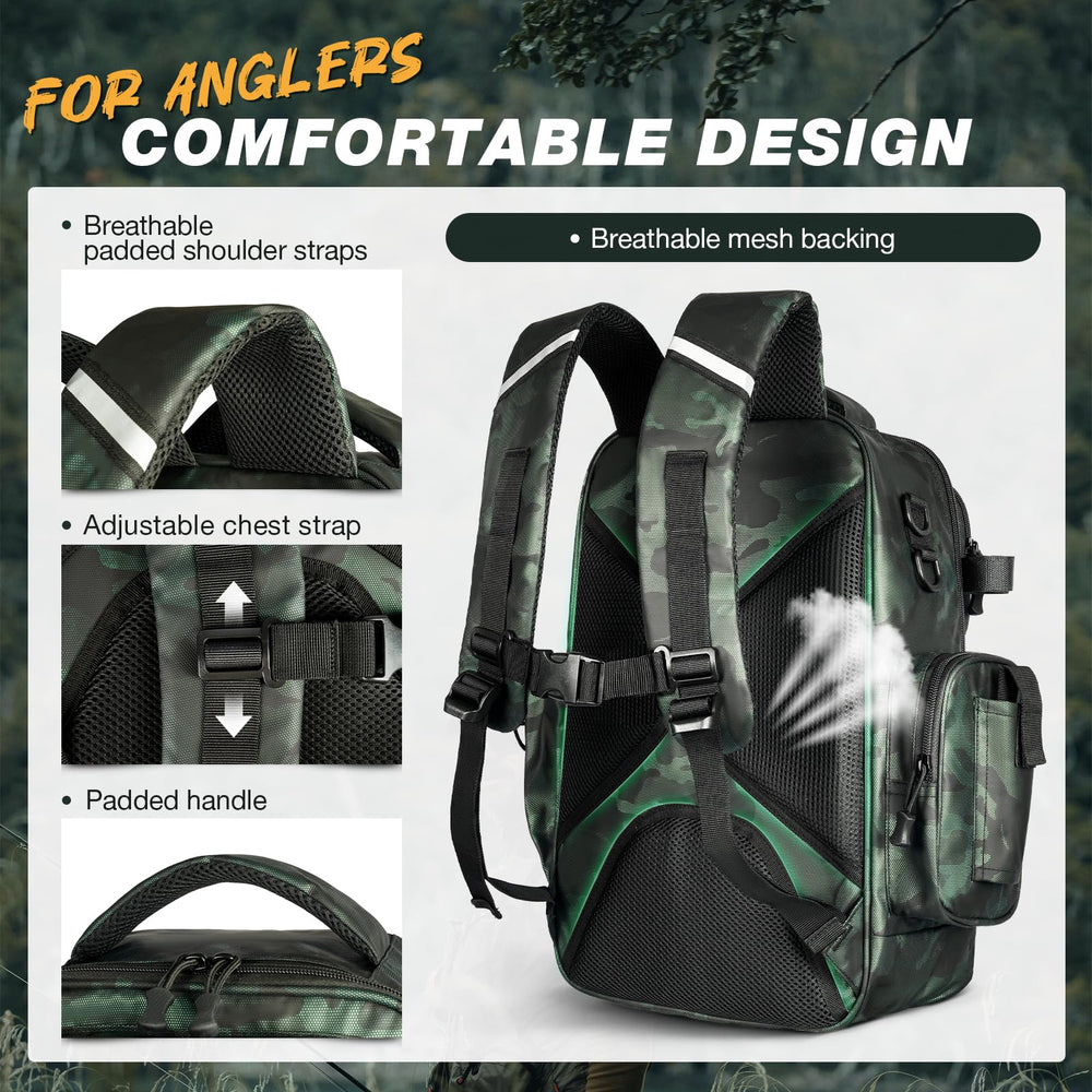 Ghosthorn padded straps highlight comfortable fit for long trips