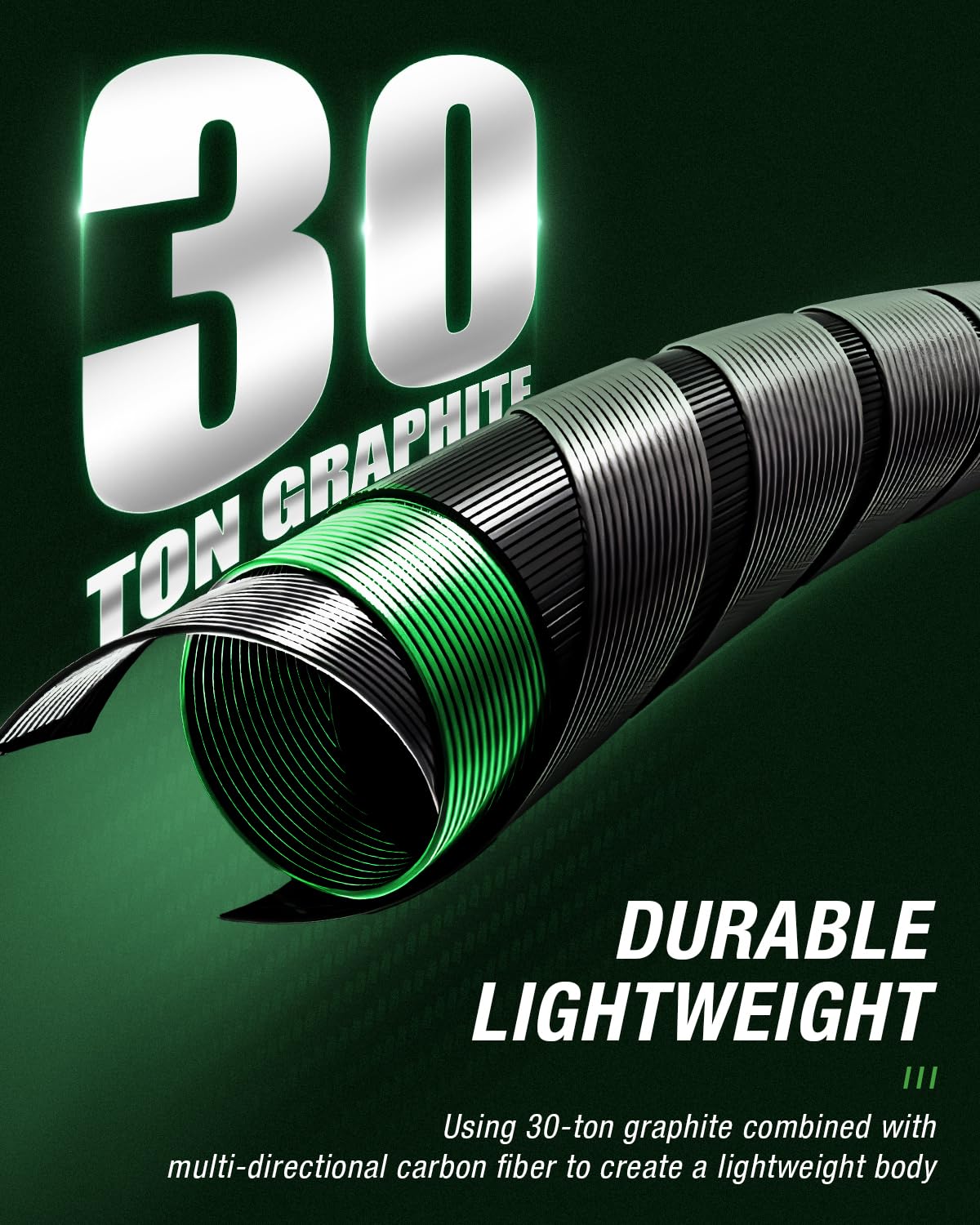Ghosthorn fishing rod collapsed fits compact packs for hiking and camping trips.