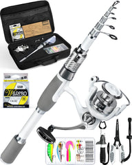 Ghosthorn fishing rod telescopic 2.1m for portable travel fishing