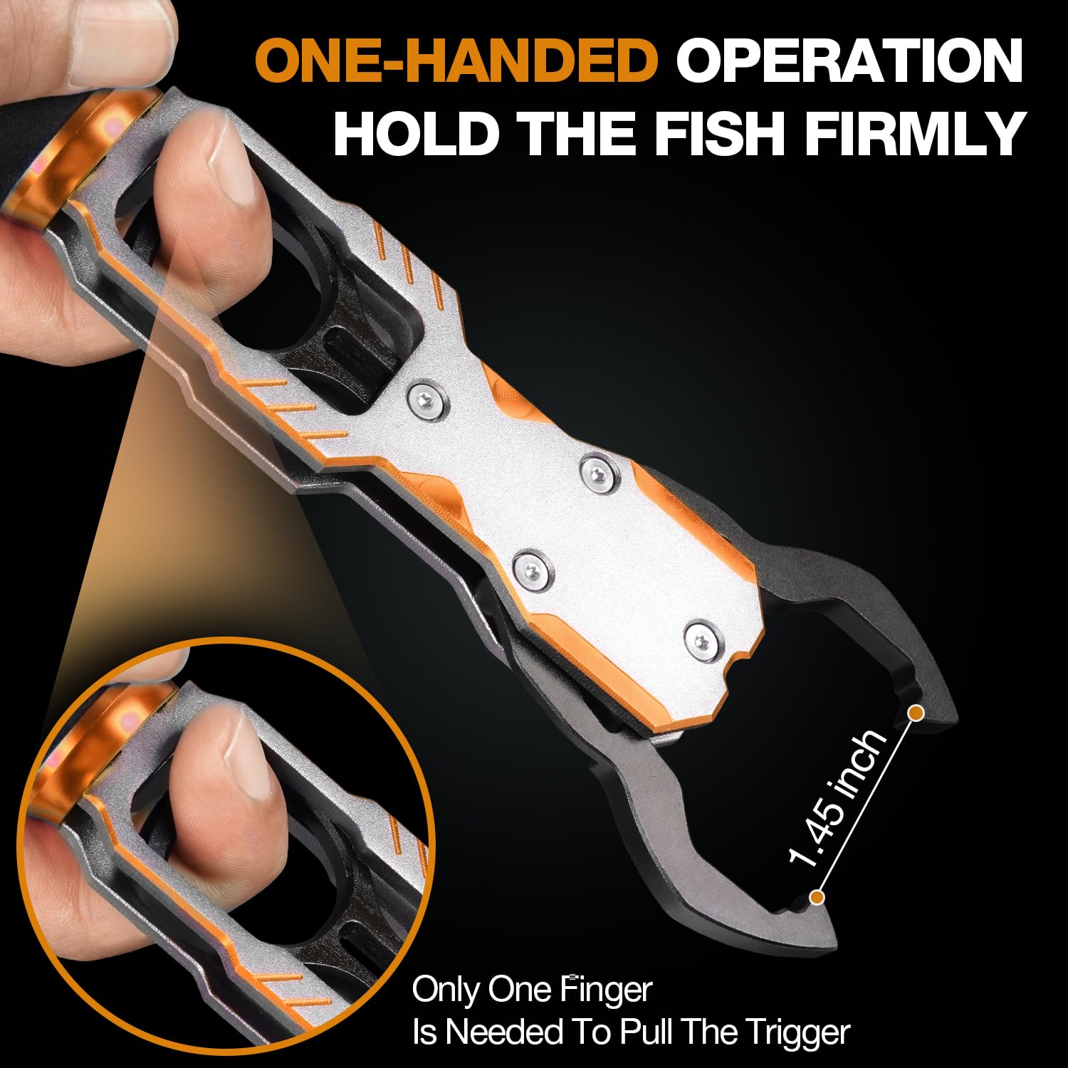 360-degree rotating jaw for versatile handling