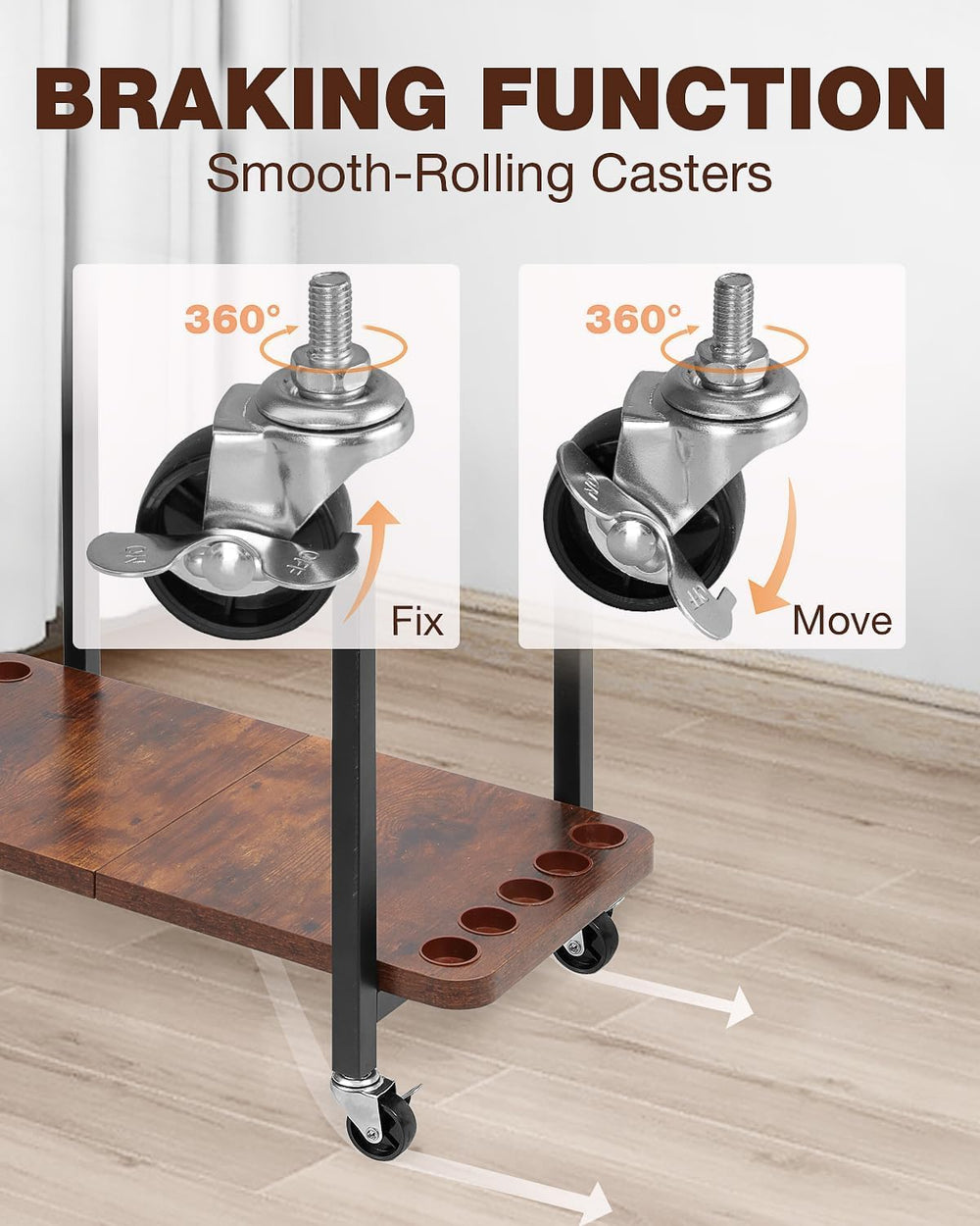 Rod holder securely accommodates up to 10 rods or combos