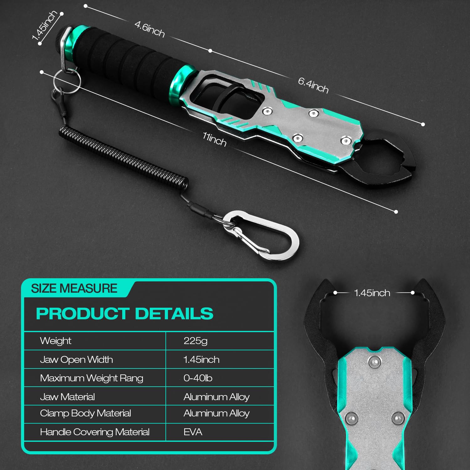 Suitable for saltwater and freshwater fishing