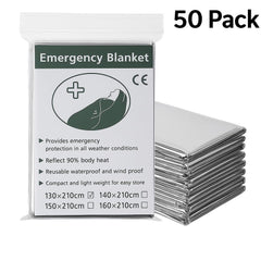 GIANT PANDA TRADING individually wrapped blanket pouch for quick, clean emergency deployment.