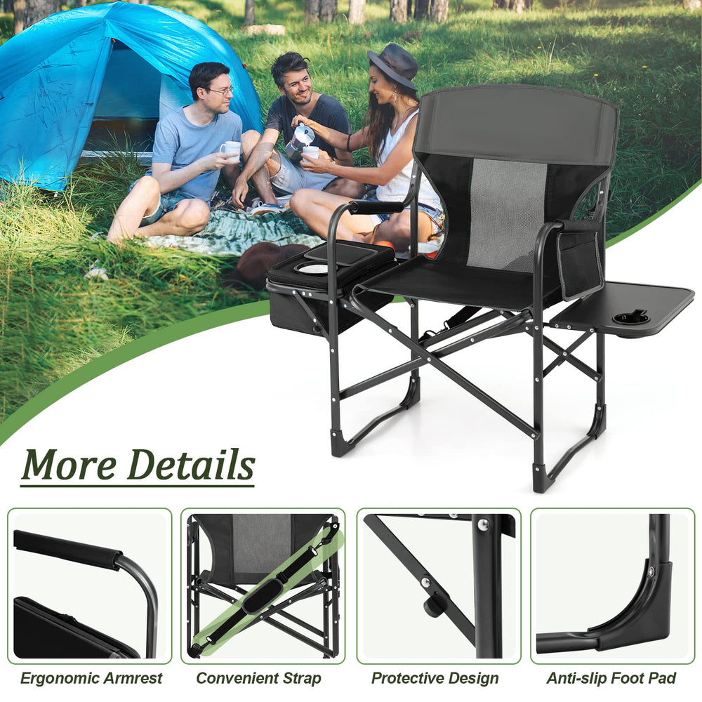 Giantex 400 lbs load capacity supports a wide range of users.