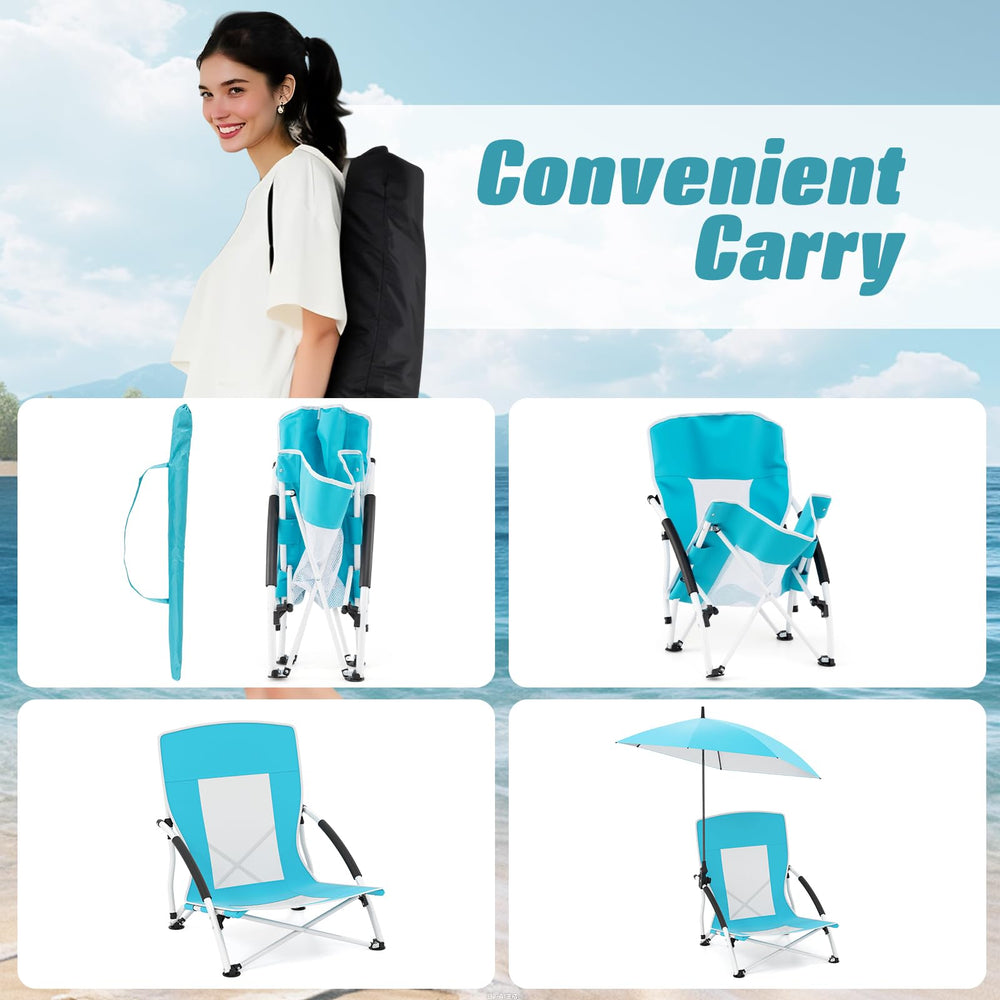 Giantex folding design for quick setup and portability