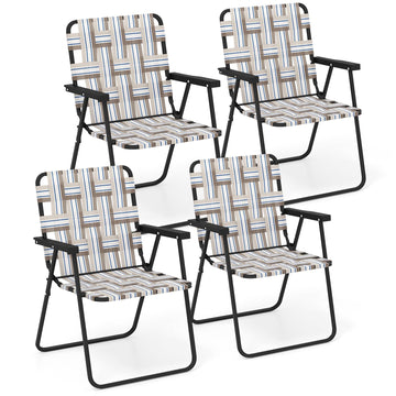 Giantex folding director chair for outdoor comfort.