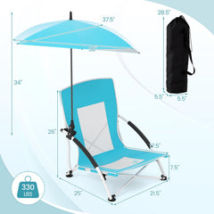 Giantex padded armrests for comfort during outdoor use