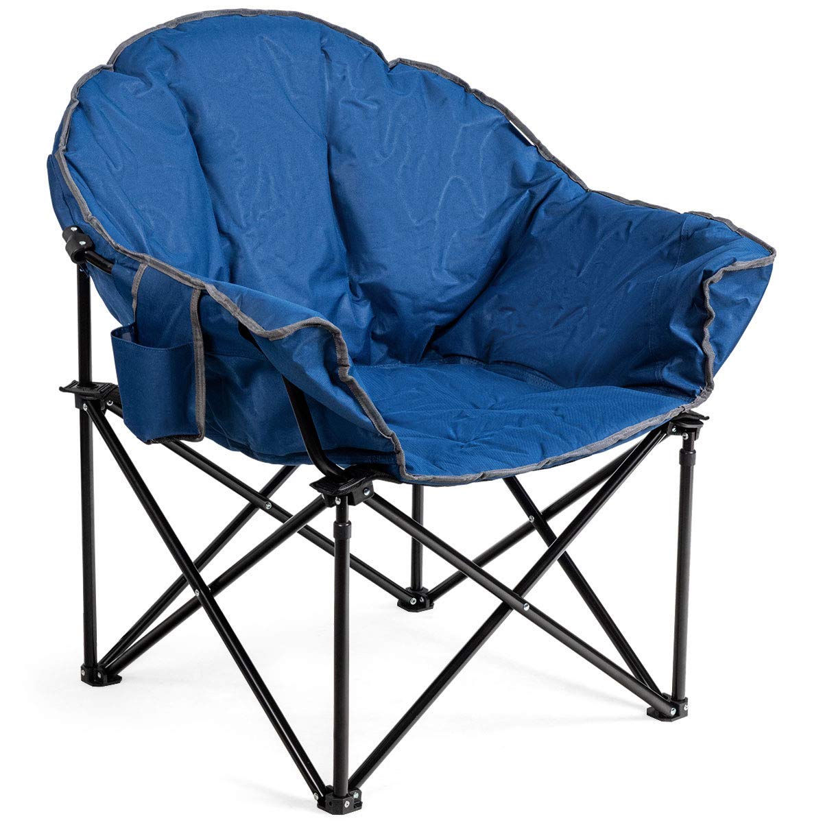 Giantex versatile chair suitable for camping, fishing, patio, and garden.