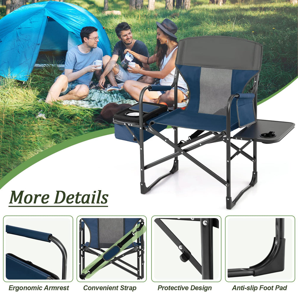 Giantex high-load chair supports up to 400 lbs for a wide range of users.