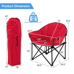 Giantex chair with 21x22 oversized seat for spacious comfort