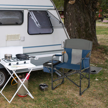 Giantex easy-fold design with handle provides quick setup without assembly.