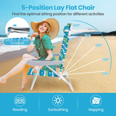 Giantex chair cup holder keeps drinks within easy reach.