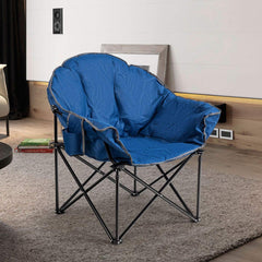 Giantex stable steel frame supports up to 300 lbs for long-lasting use.