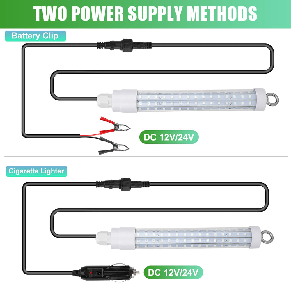 Gibbab multi-species attractor green light for night fishing
