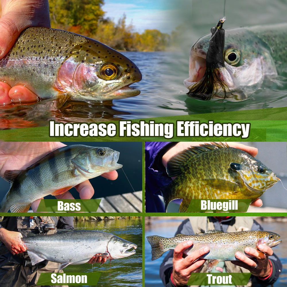 Gift-ready fly fishing kit for beginners and experts