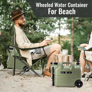 GIGYES emergency camping water storage ready for long-term basement preparedness