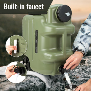 GIGYES large-opening water jug for easy filling and cleaning