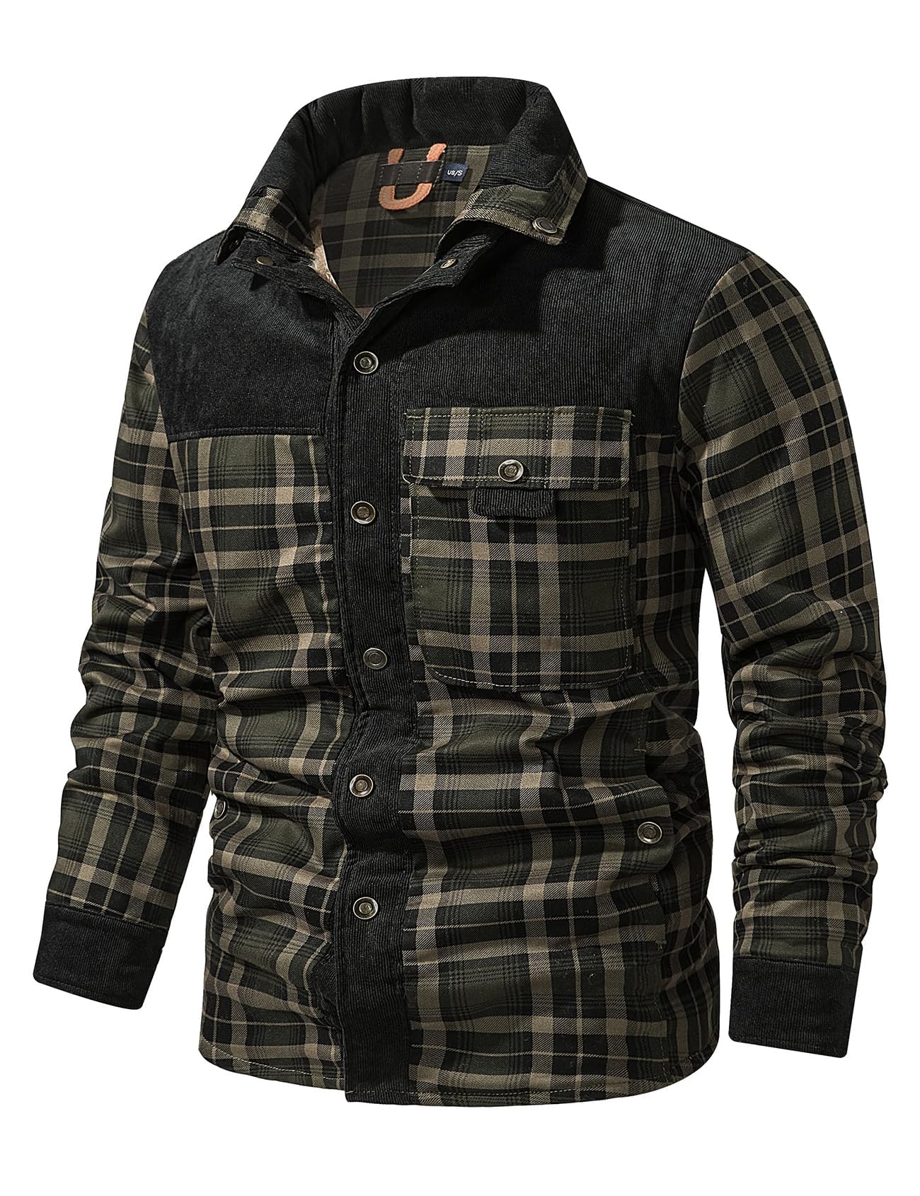 Gihuo shacket styled with jeans for urban casual look
