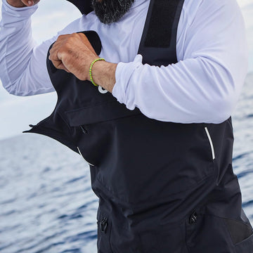 Gill Apex Pro-X abrasion-resistant knee panels endure kneeling on the deck