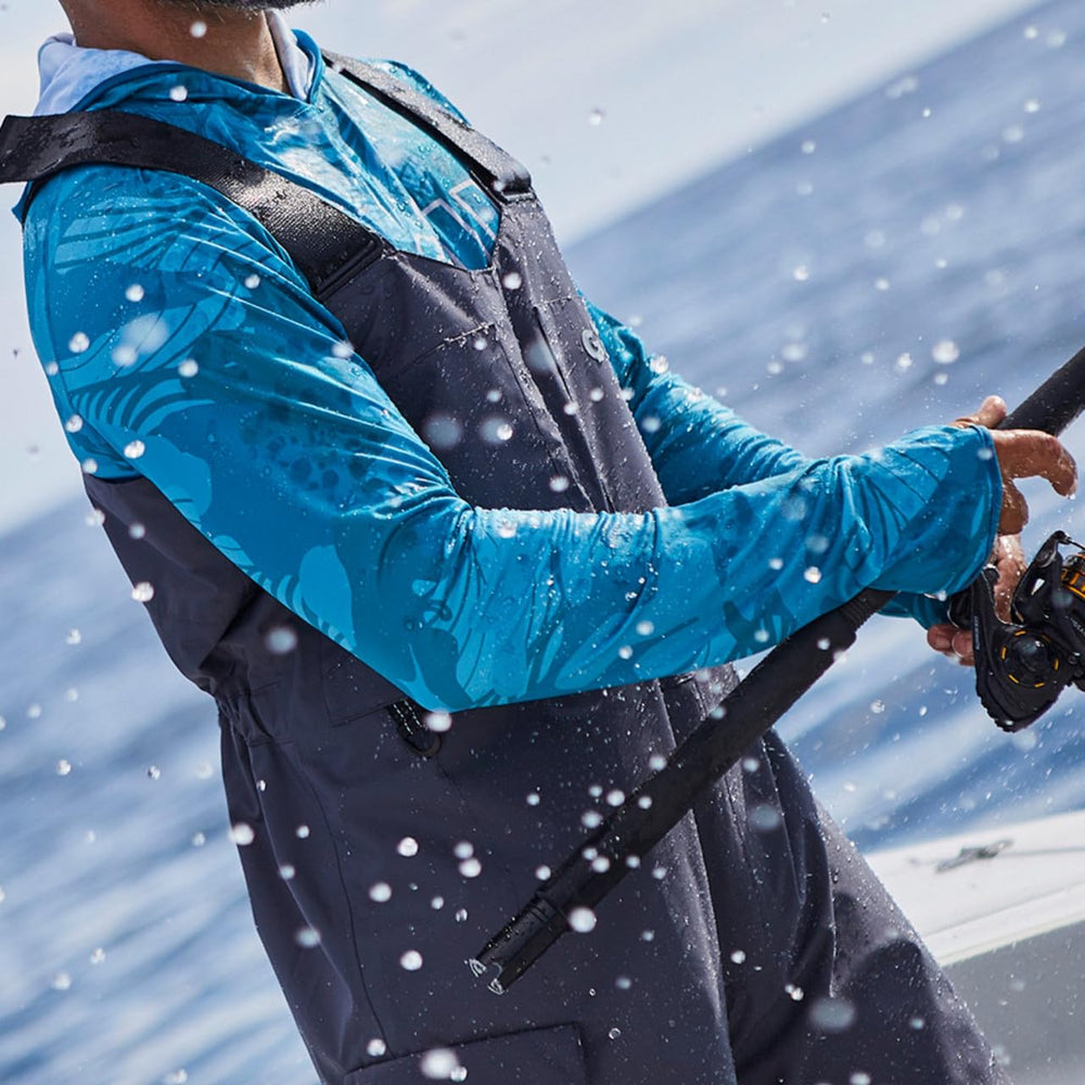 Gill Aspect Bib Shadow XXL multiple pockets for secure gear and easy reach.