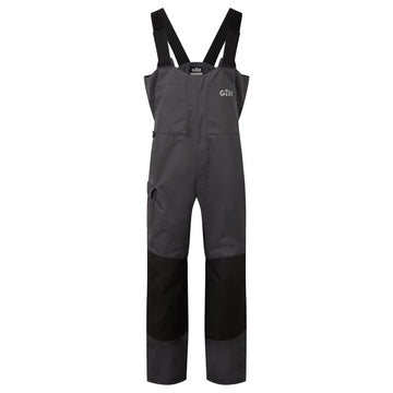 Gill Aspect Bib Shadow XXL front view demonstrates waterproof, breathable design for all-day water work.
