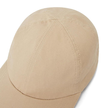 Gill Marine Cap khaki cotton weave offering soft, breathable texture