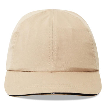 Gill Marine Cap khaki side view showing sun-shielding brim and secure fit