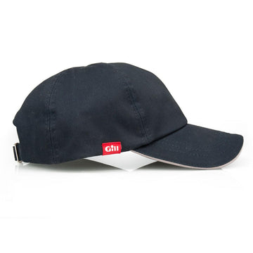 Gill Marine Cap Navy 6-panel construction for structured wear in windy conditions