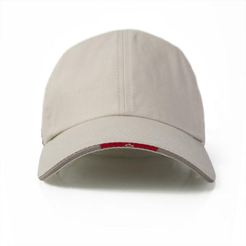 Gill Marine Cap Silver Grey back view featuring non-slip rear adjustor and clean silhouette.