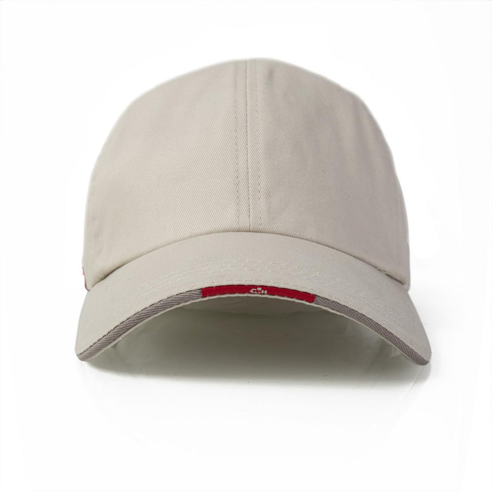 Gill Marine Cap Silver Grey back view featuring non-slip rear adjustor and clean silhouette.