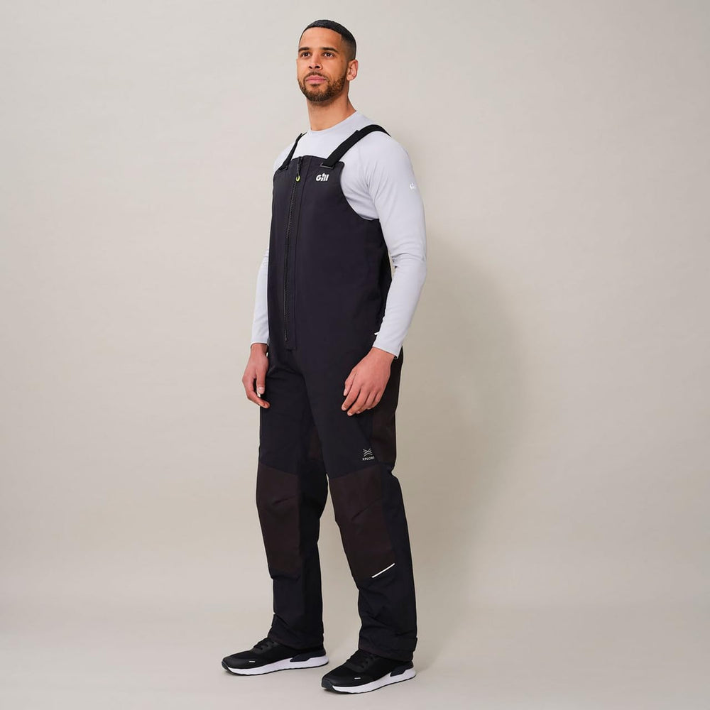 Gill OS3 reinforced knees and seat endure wear and tear from rugged coastal activities.