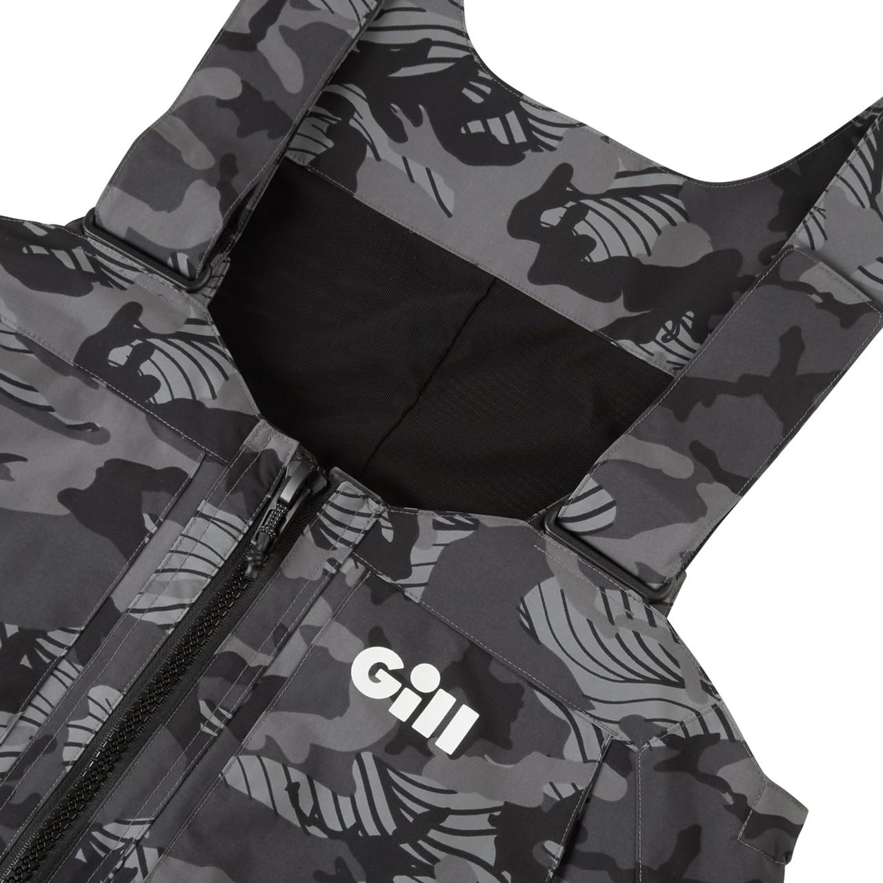 Gill Meridian-X bib full-zip legs with storm guard detail