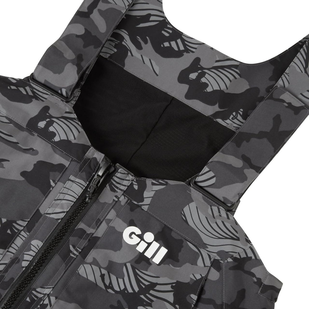 Gill Meridian-X bib full-zip legs with storm guard detail