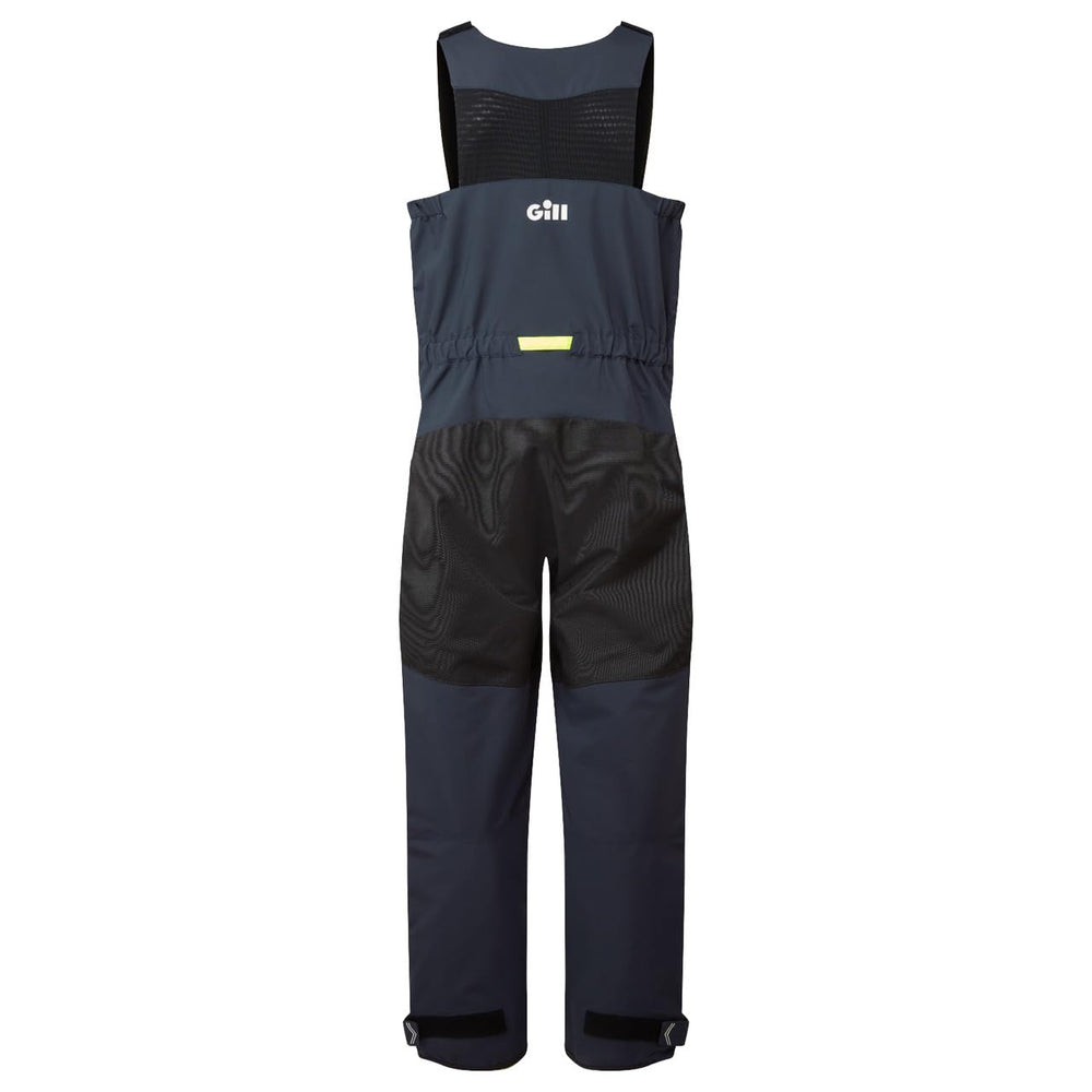 Gill OS2 Offshore Trousers navy cuff details show adjustable ankle closures to reduce water ingress.