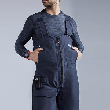 Gill OS2 Offshore Trousers water-repellent finish reduces water spotting on deck.