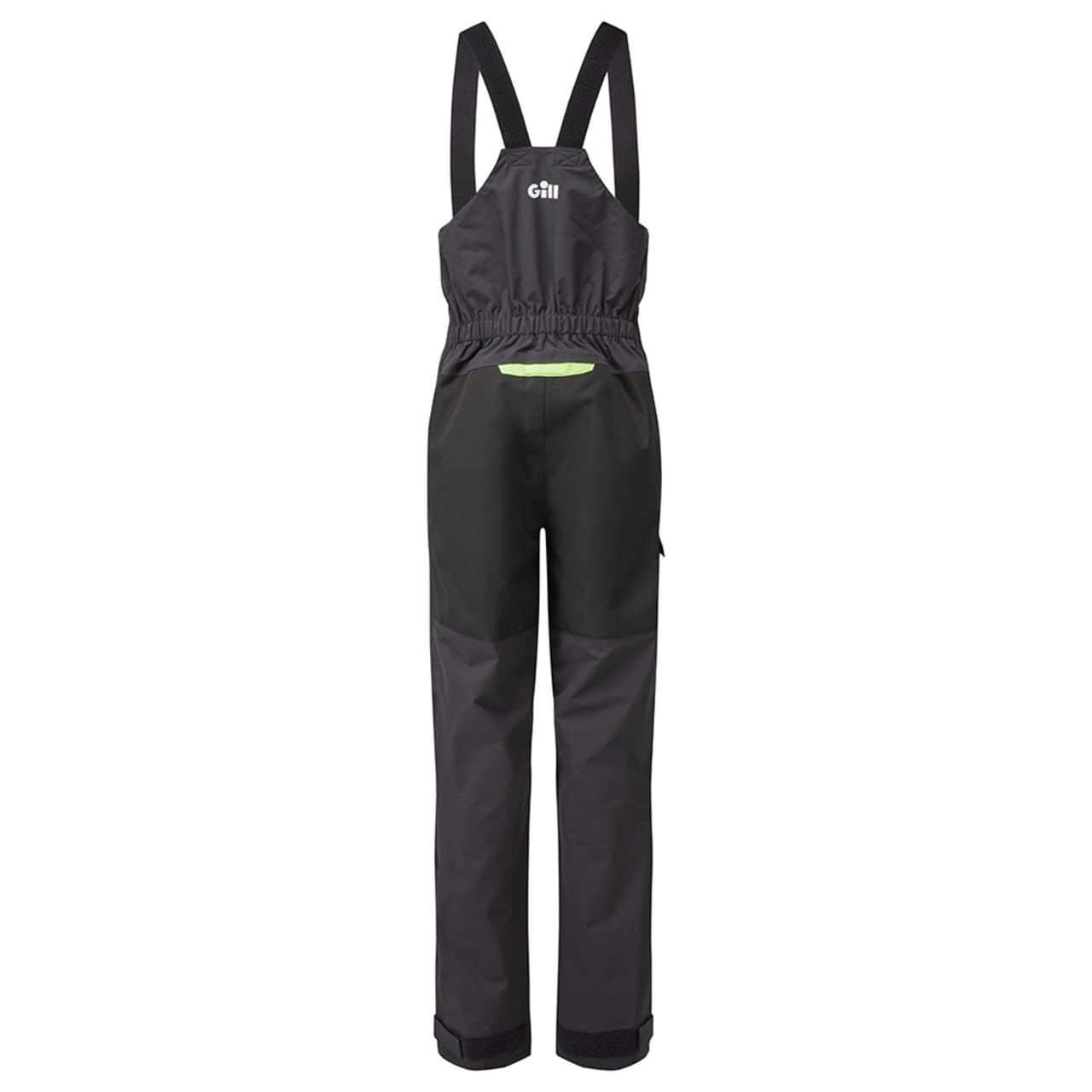 Gill OS3 reinforced seat and knees image emphasizing wear resistance during movement.