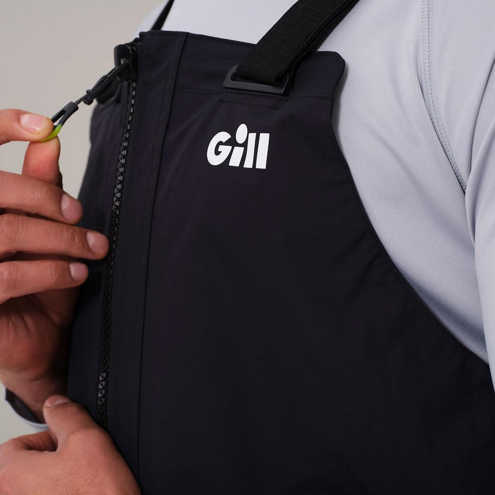 Gill OS3 thigh pocket provides secure storage during sailing and shore excursions.