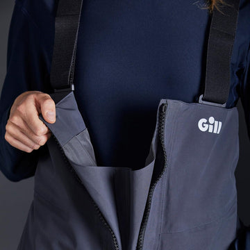 Gill OS3 XPLORE 2-layer fabric close-up illustrating waterproof and breathable performance.